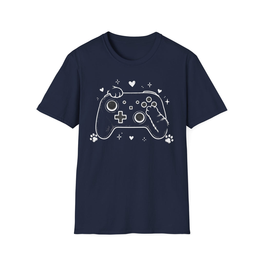Player Two Has Paw T-shirt