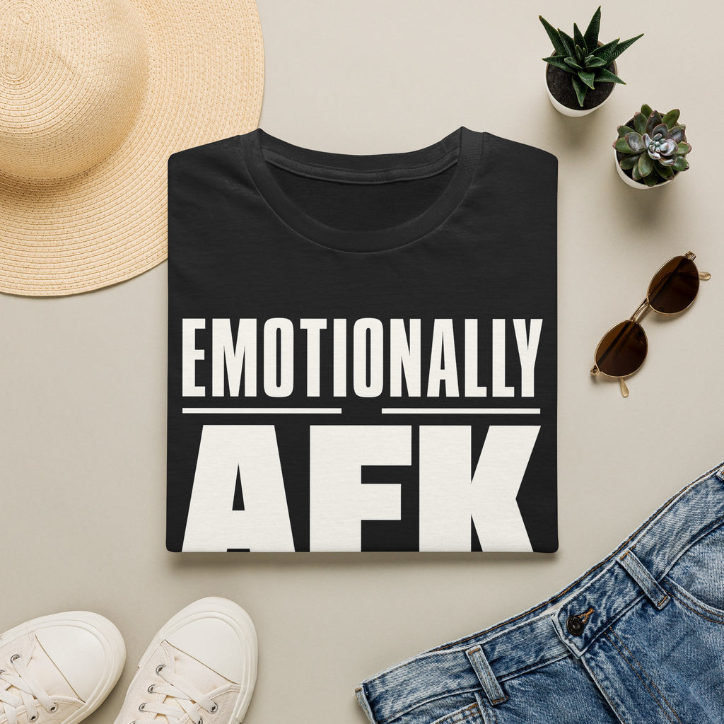Emotionally AFK - Pet Cat To Continue T-shirt