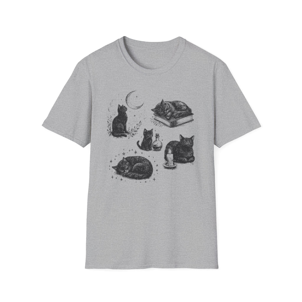 Cozy Familiar Sketch Sheet T-SHIRT