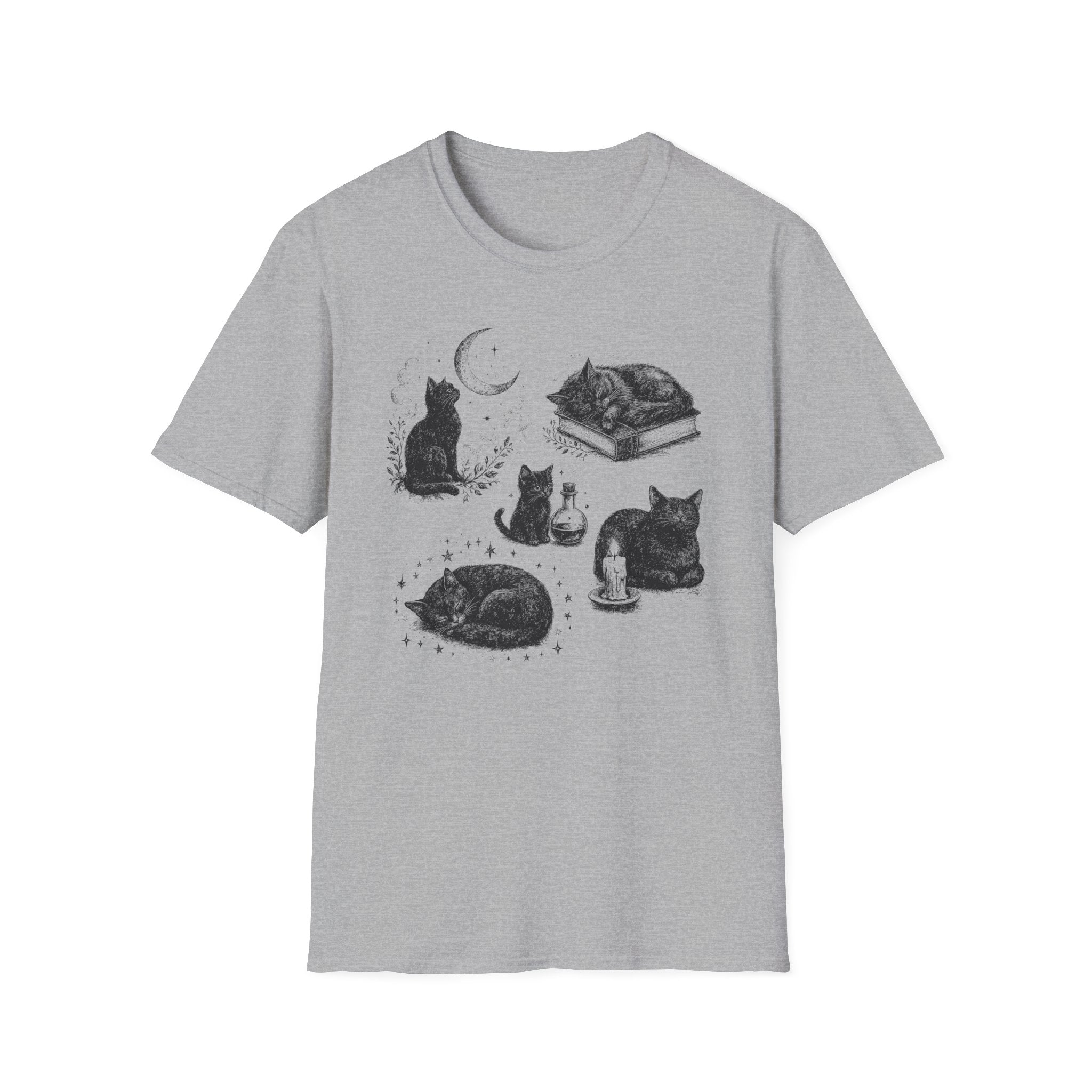 Cozy Familiar Sketch Sheet T-SHIRT