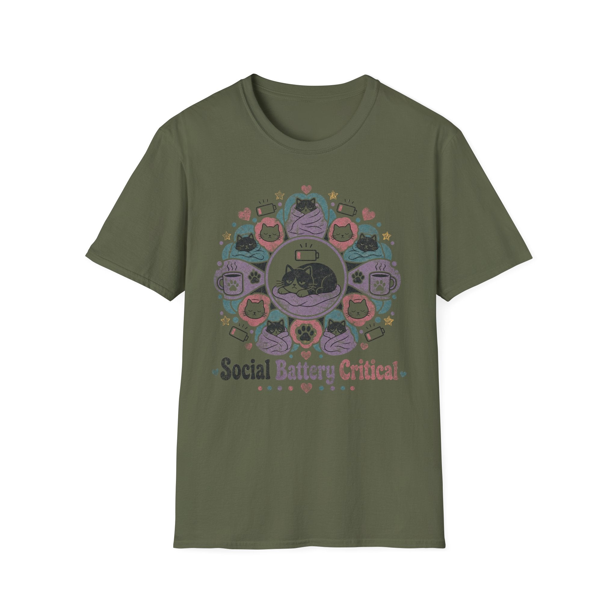 Social Battery Critical T-SHIRT