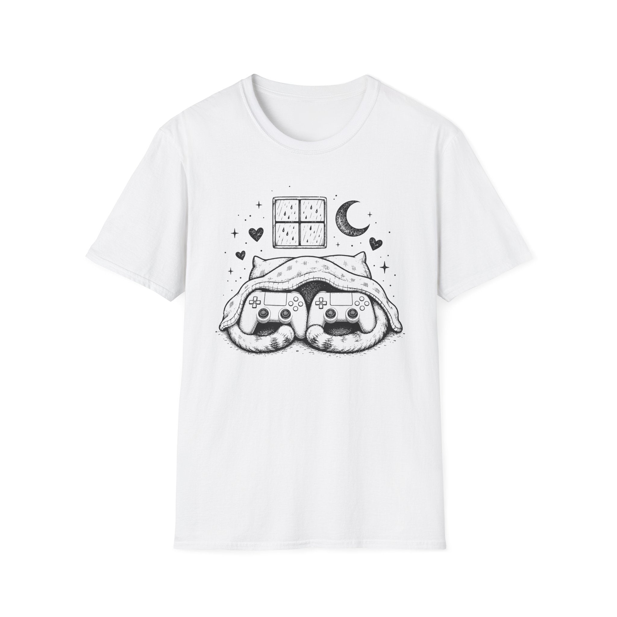 Rainy Night Controller Pair T-shirt