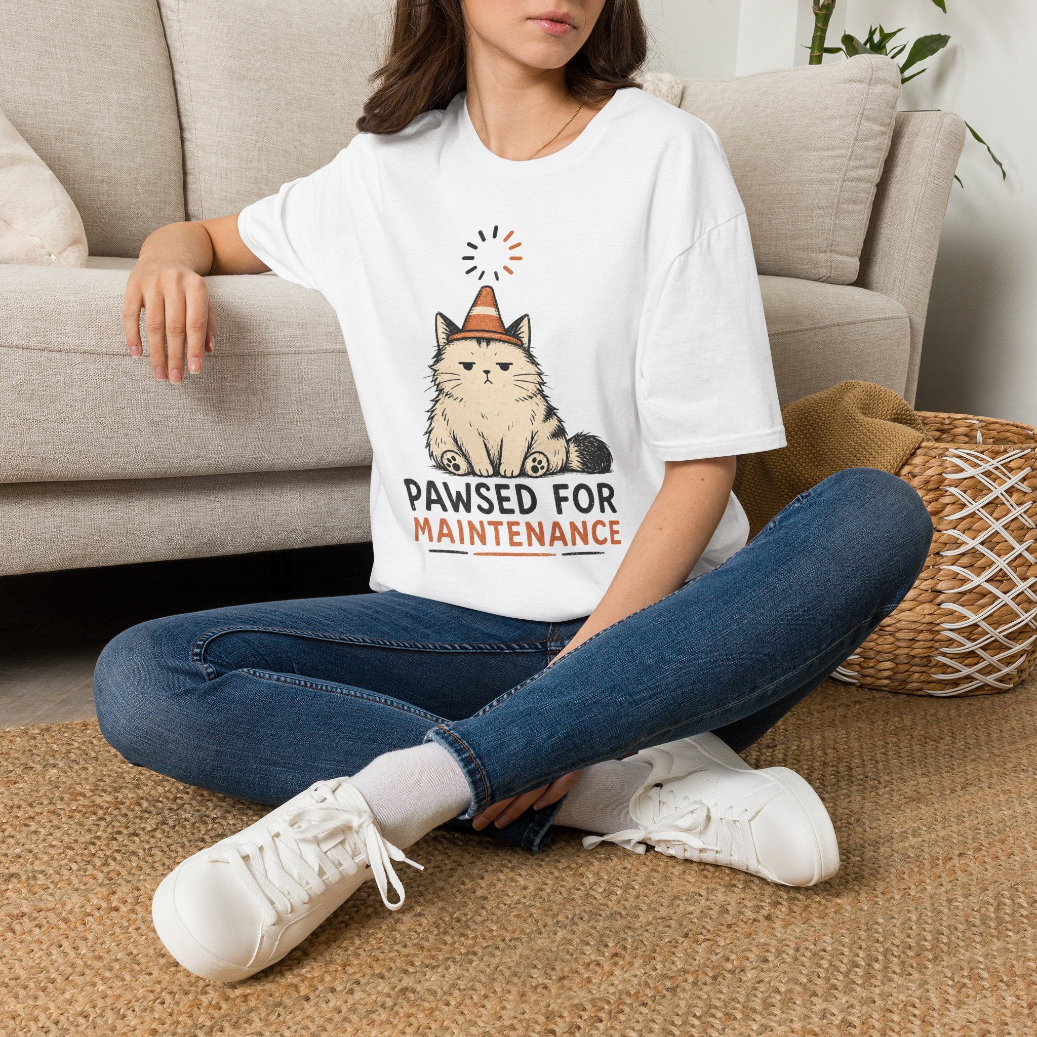 Pawsed For Maintenance T-SHIRT