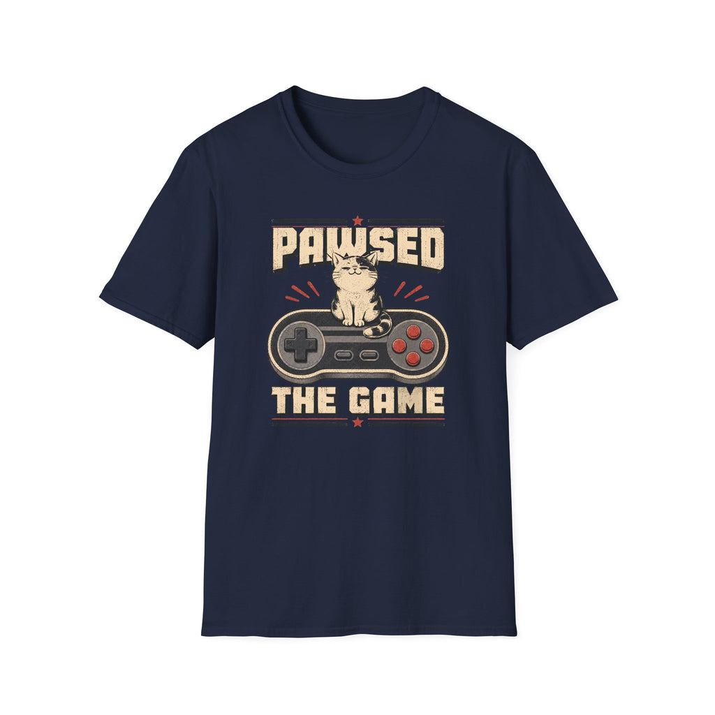 Pawsed The Game T-shirt