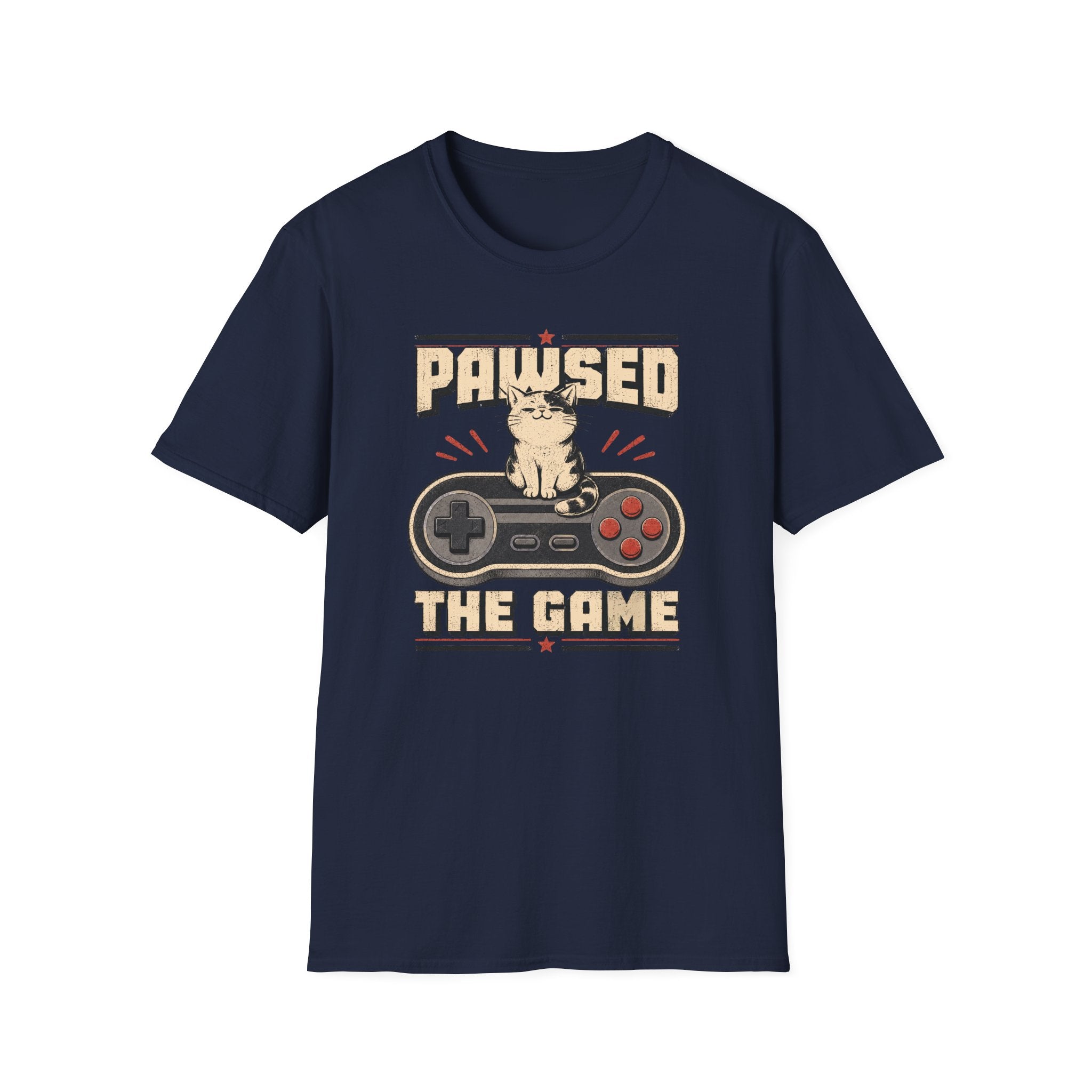 Pawsed The Game T-shirt