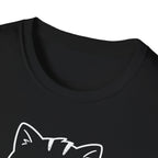 Sleepy Player Cat T-shirt