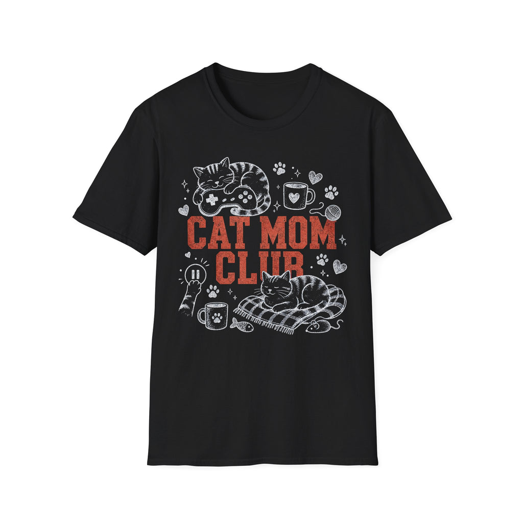 Cat Mom Club T-SHIRT