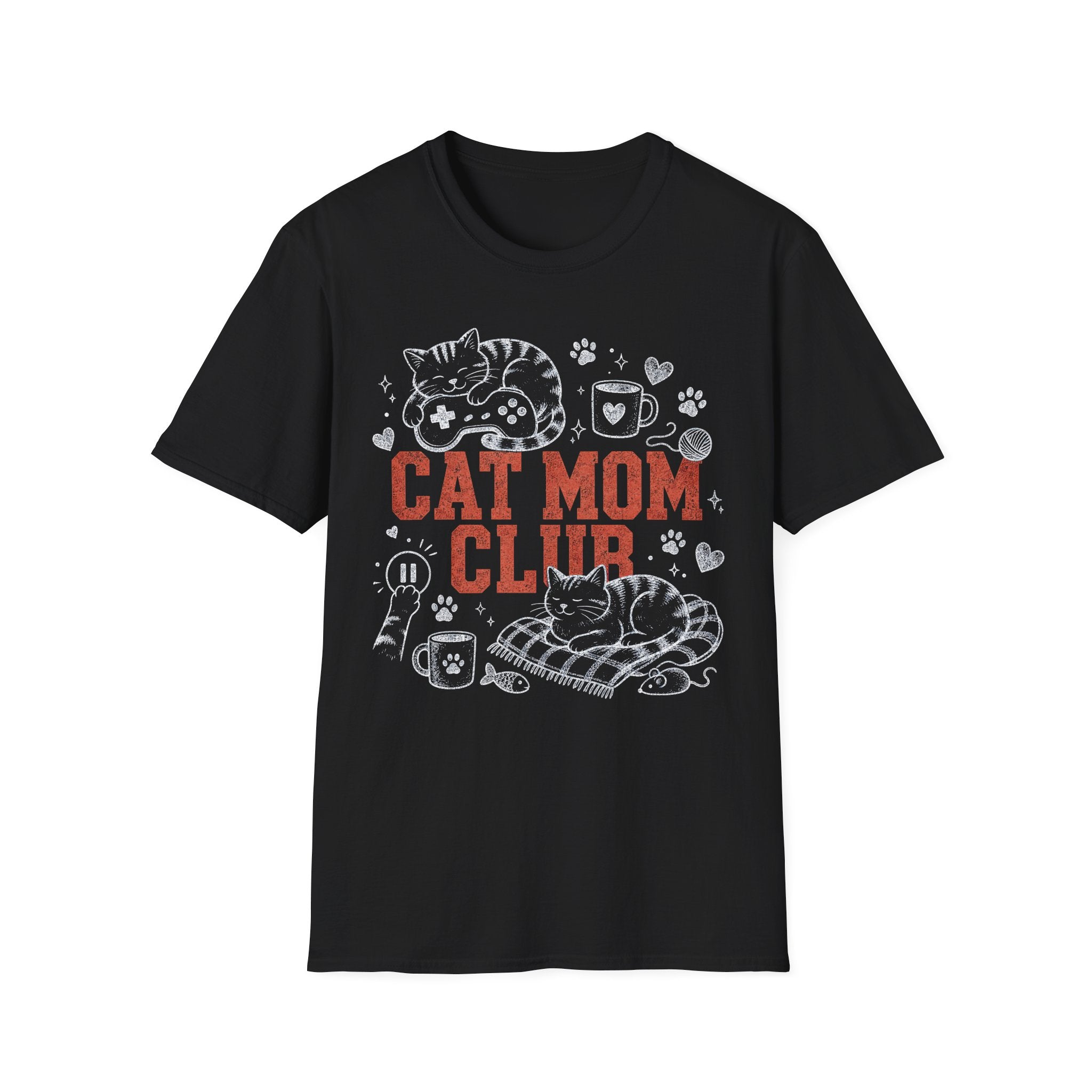 Cat Mom Club T-SHIRT