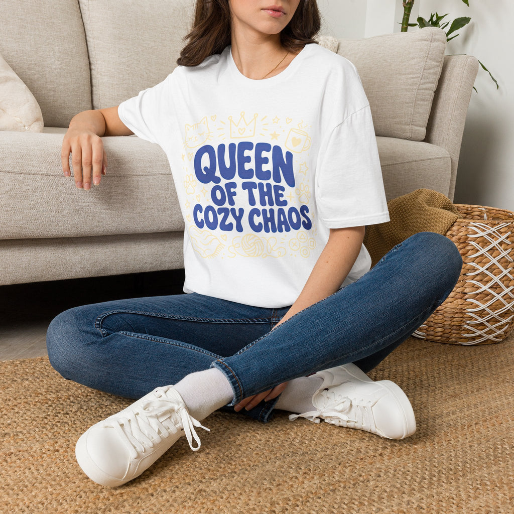 Queen Of The Cozy Chaos T-SHIRT