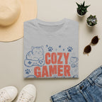 Cozy Gamer Cat Club T-SHIRT
