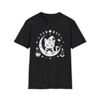 Witchy Familiar Gamer Cat T-shirt