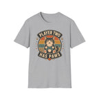 Player Two Has Paws T-shirt