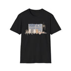 Window Ledge Cat Party T-SHIRT