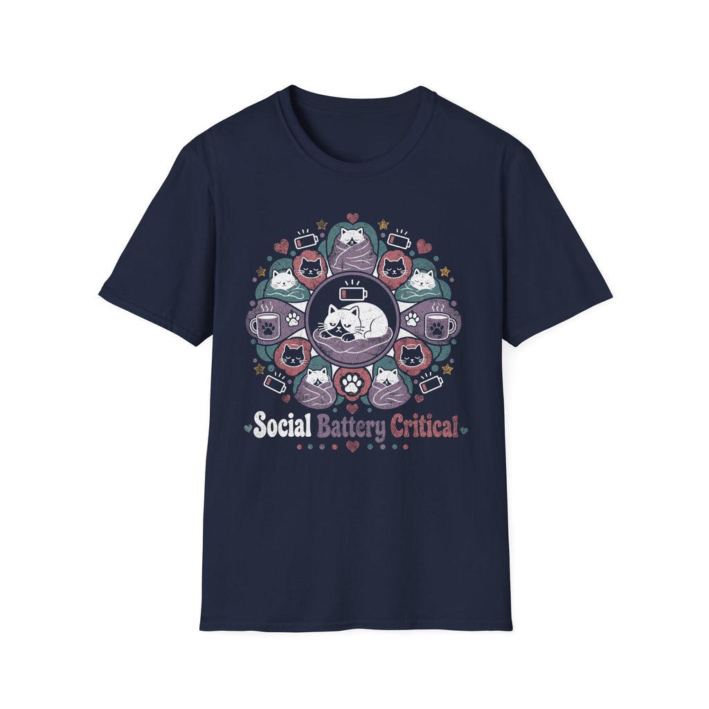 Social Battery Critical T-SHIRT