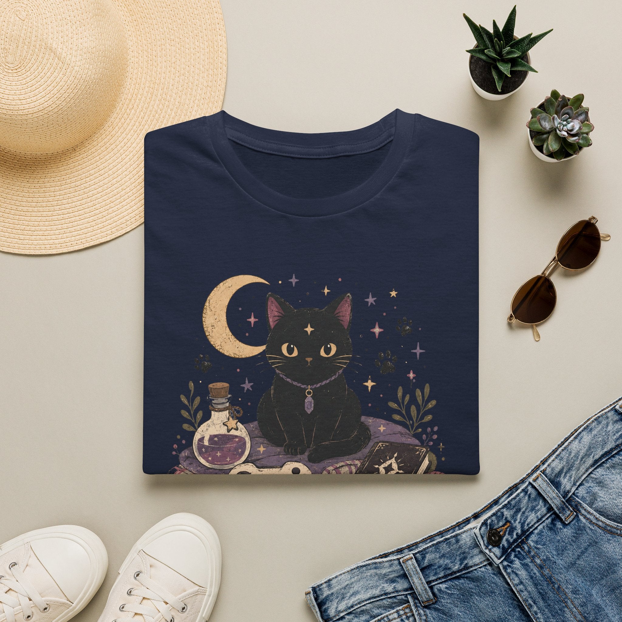 Witchy Gamer Familiar T-shirt