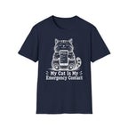 My Cat Is My Emergency Contact T-shirt