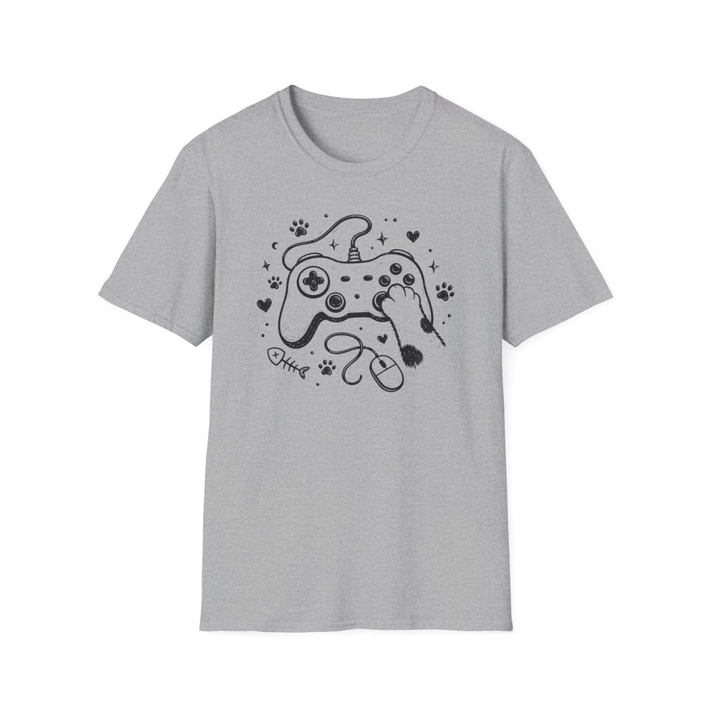 Paw Button Chaos T-shirt