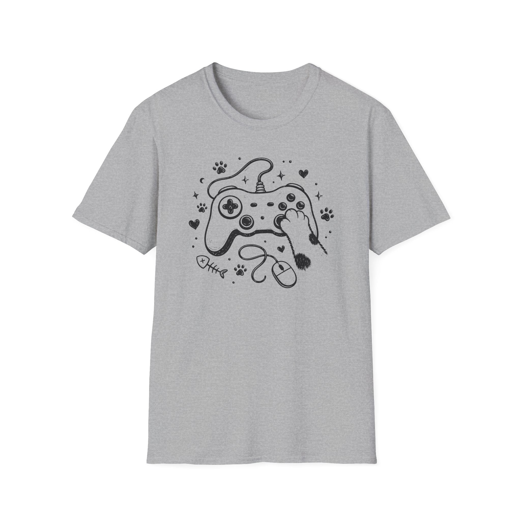 Paw Button Chaos T-shirt
