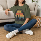 Rainy Night Retro Window T-SHIRT