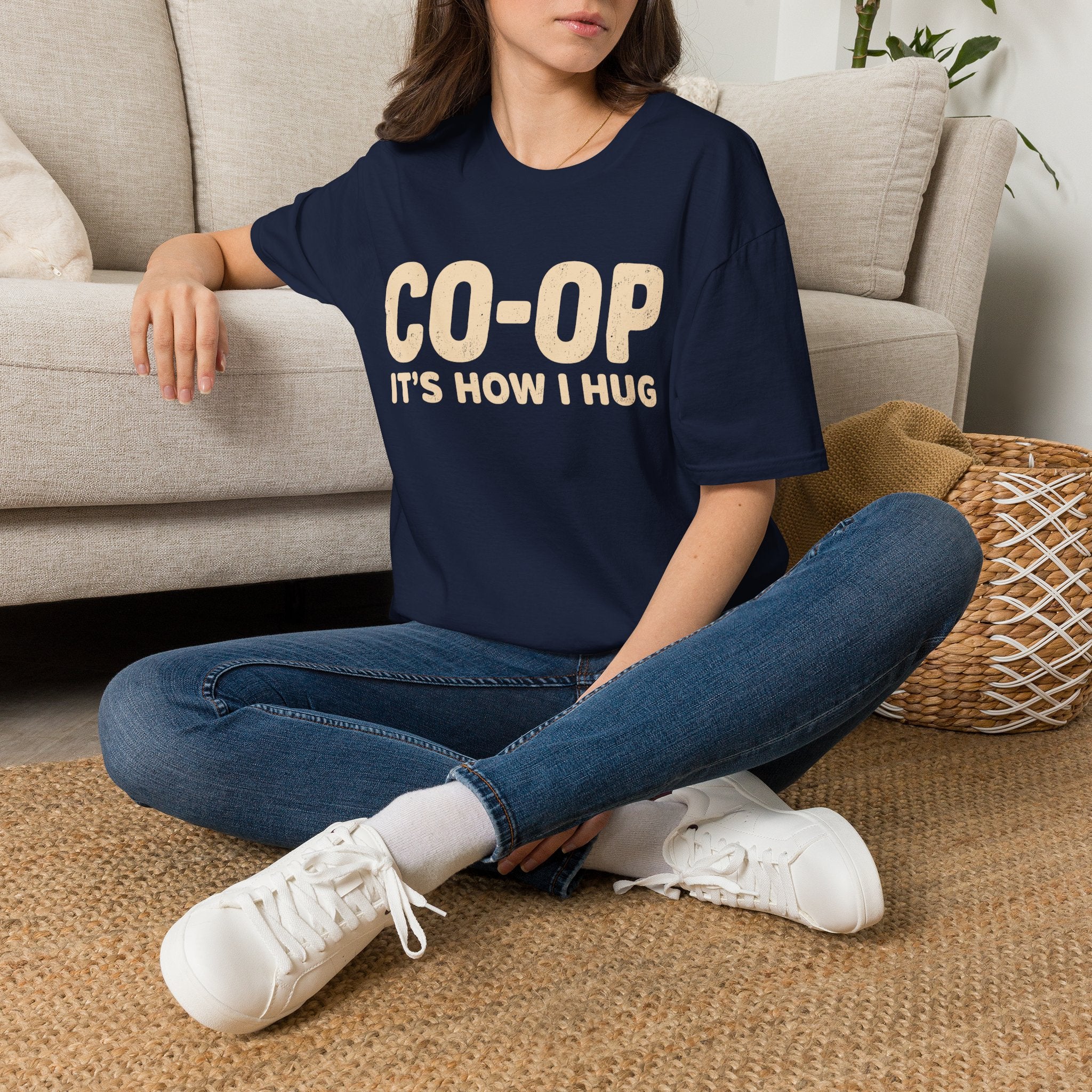 Co-Op Its How I Hug T-SHIRT