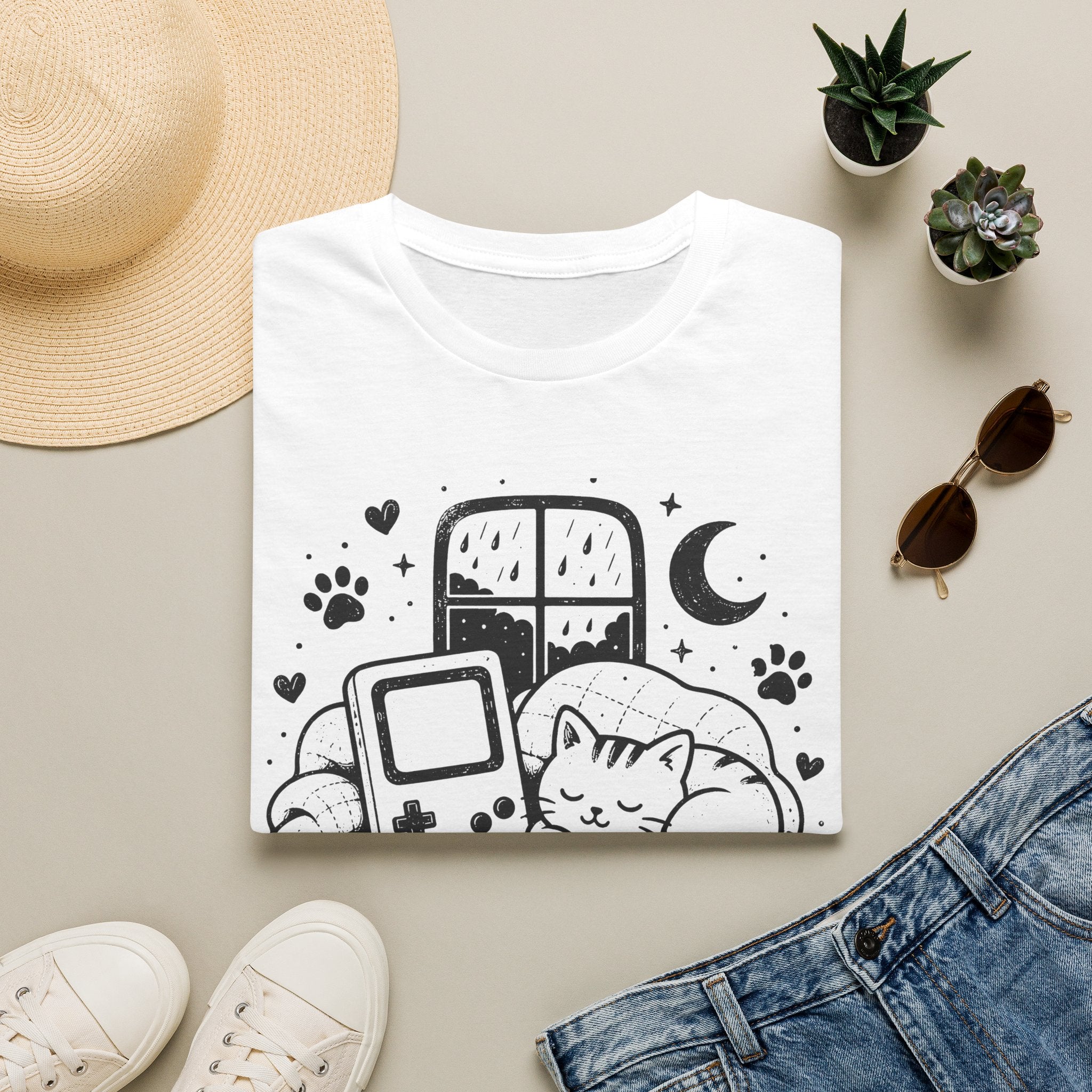 Rainy Night Handheld Loaf T-shirt