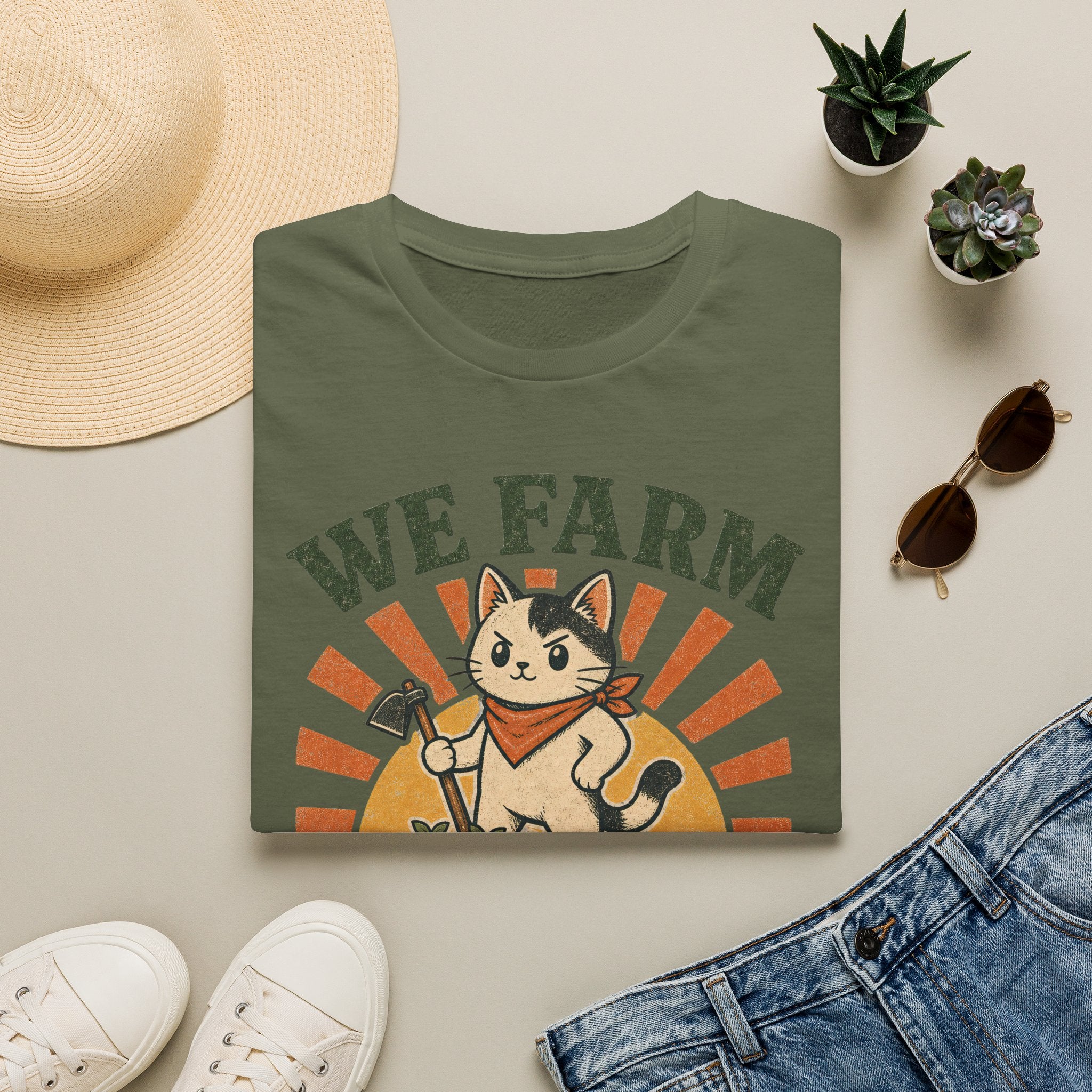 We Farm At Dawn T-SHIRT