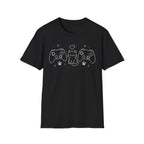 Tiny Cat Between Controllers T-shirt