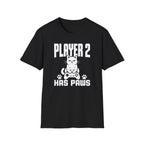 Player 2 Has Paws T-shirt