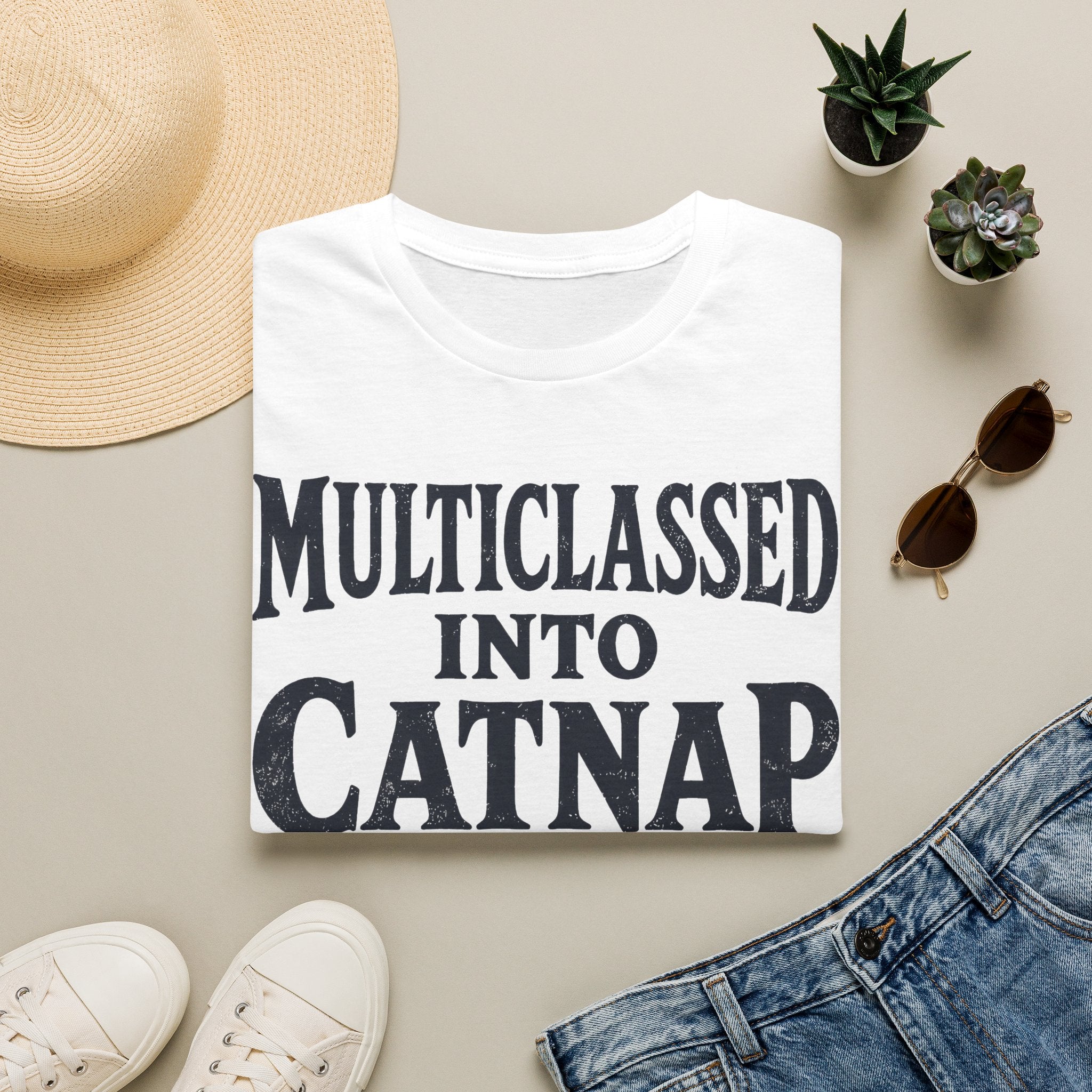 Multiclassed Into Catnap T-SHIRT