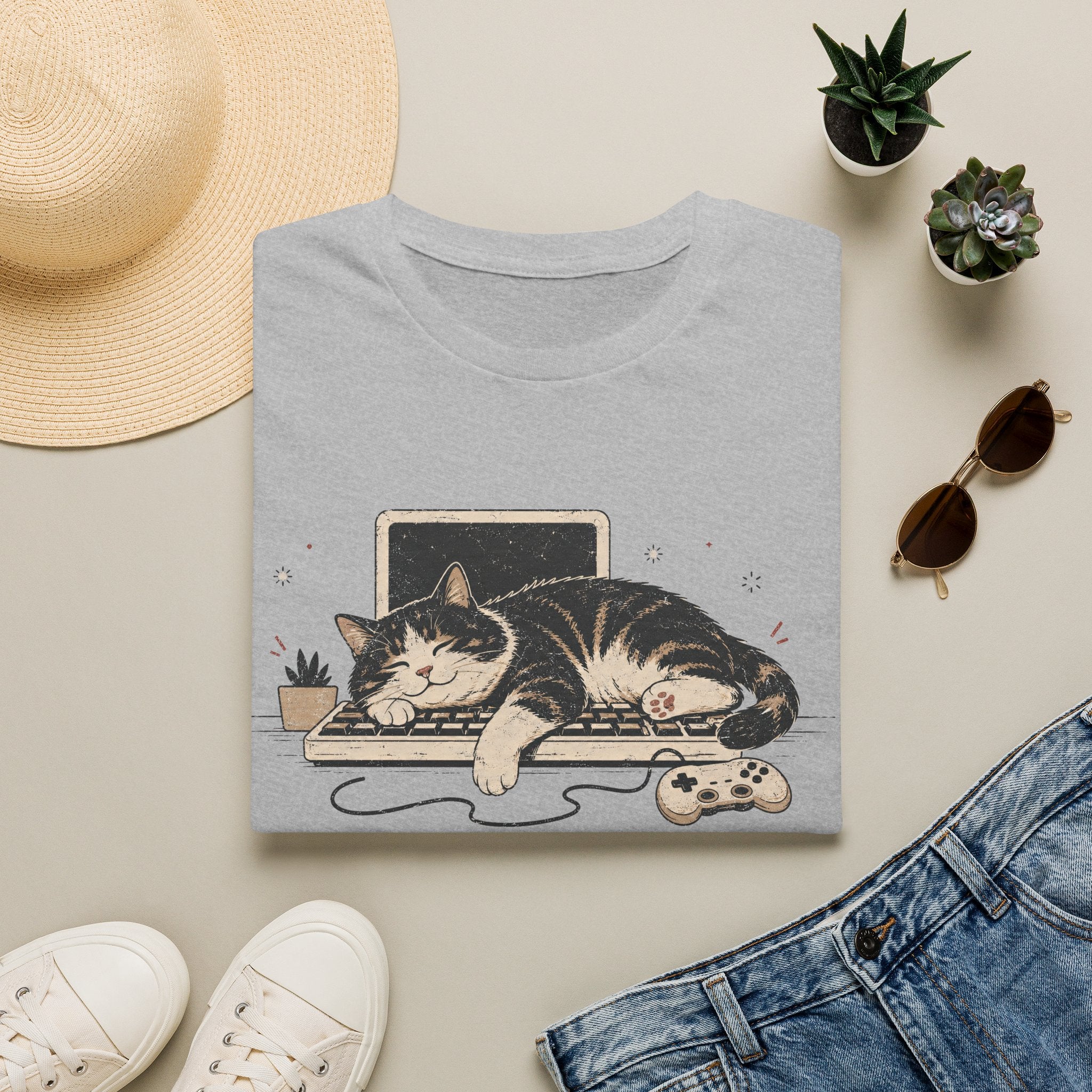 Quest Failed - Cat Occupied T-shirt