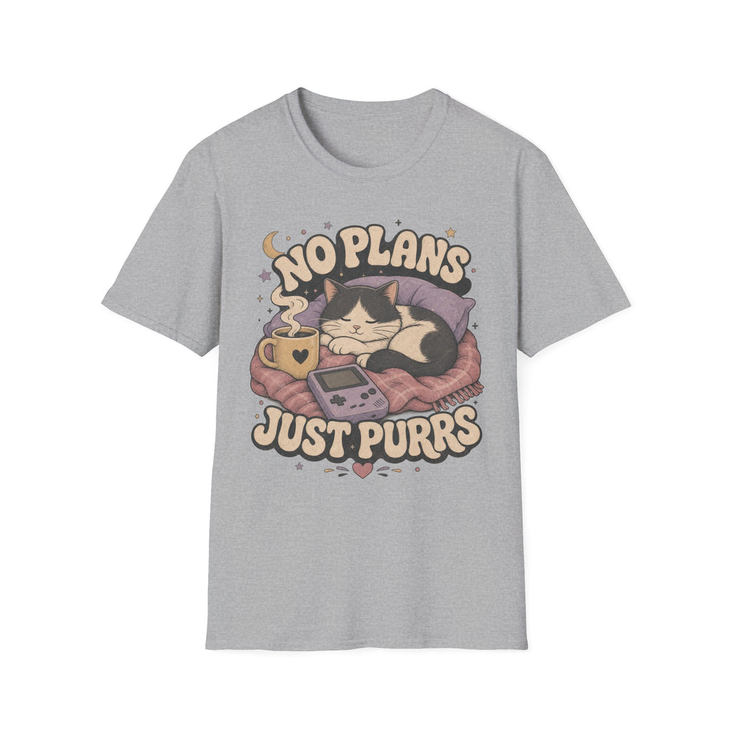 No Plans Just Purrs T-SHIRT