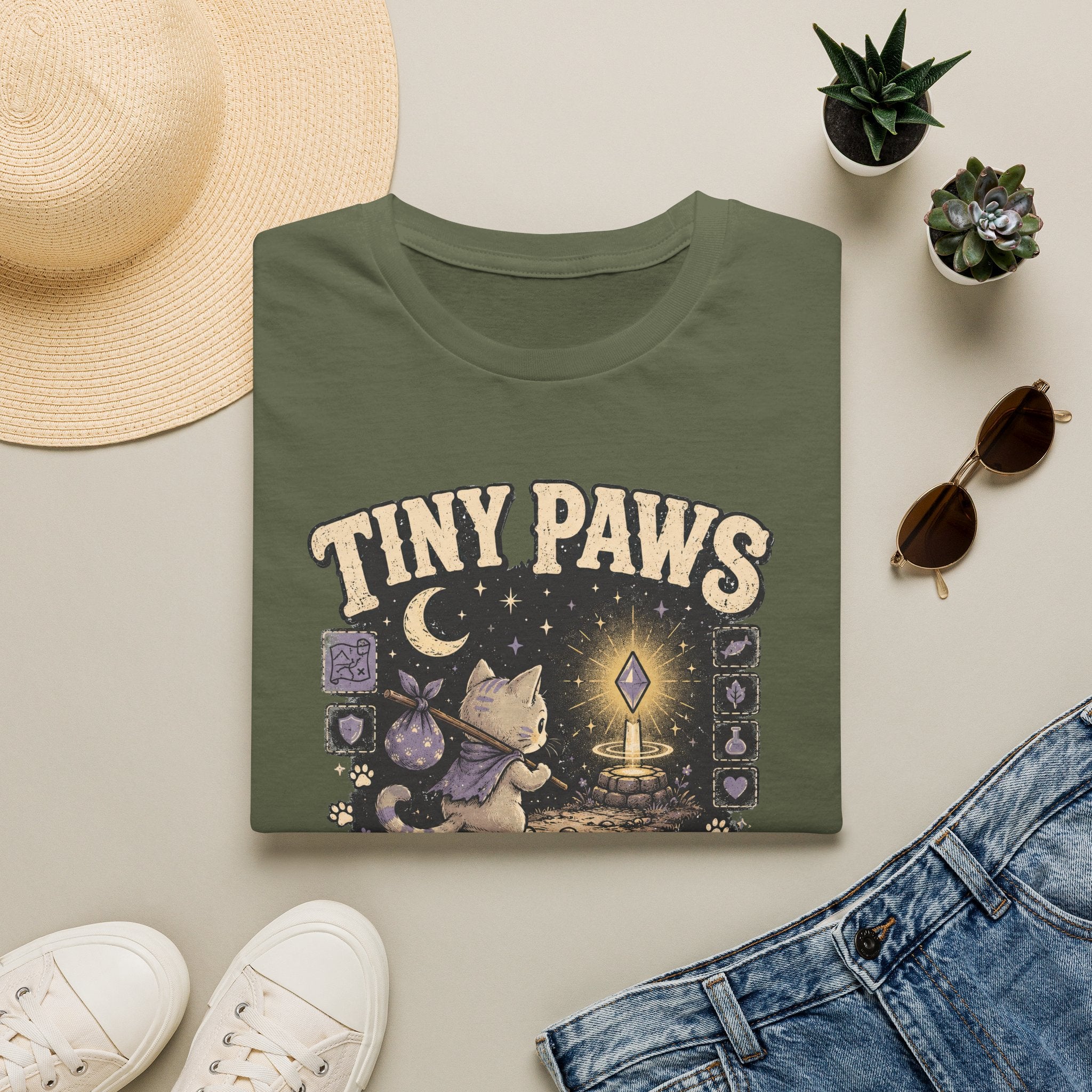 Tiny Paws - Heavy Quest T-shirt