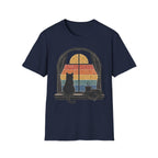 Rainy Night Retro Window T-SHIRT