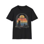 Rainy Night Retro Window T-SHIRT