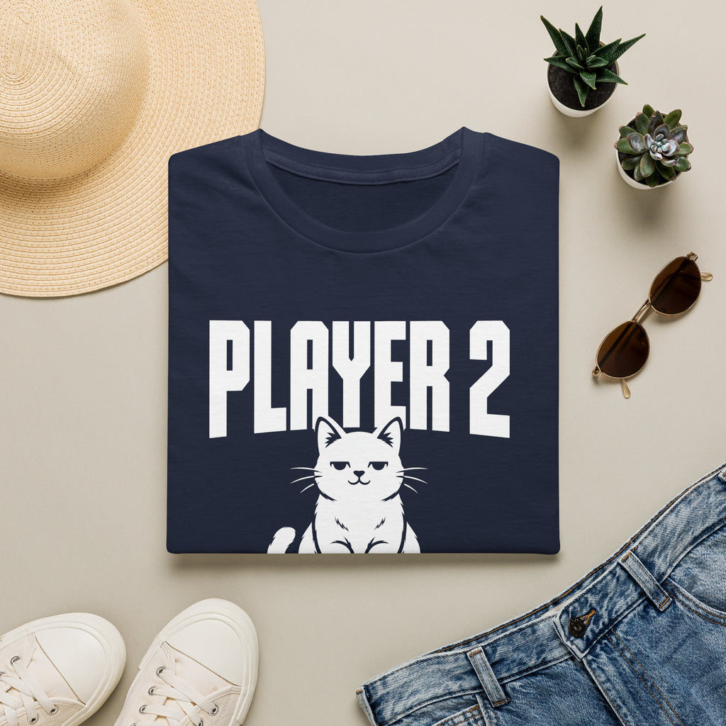 Player 2 Has Paws T-shirt