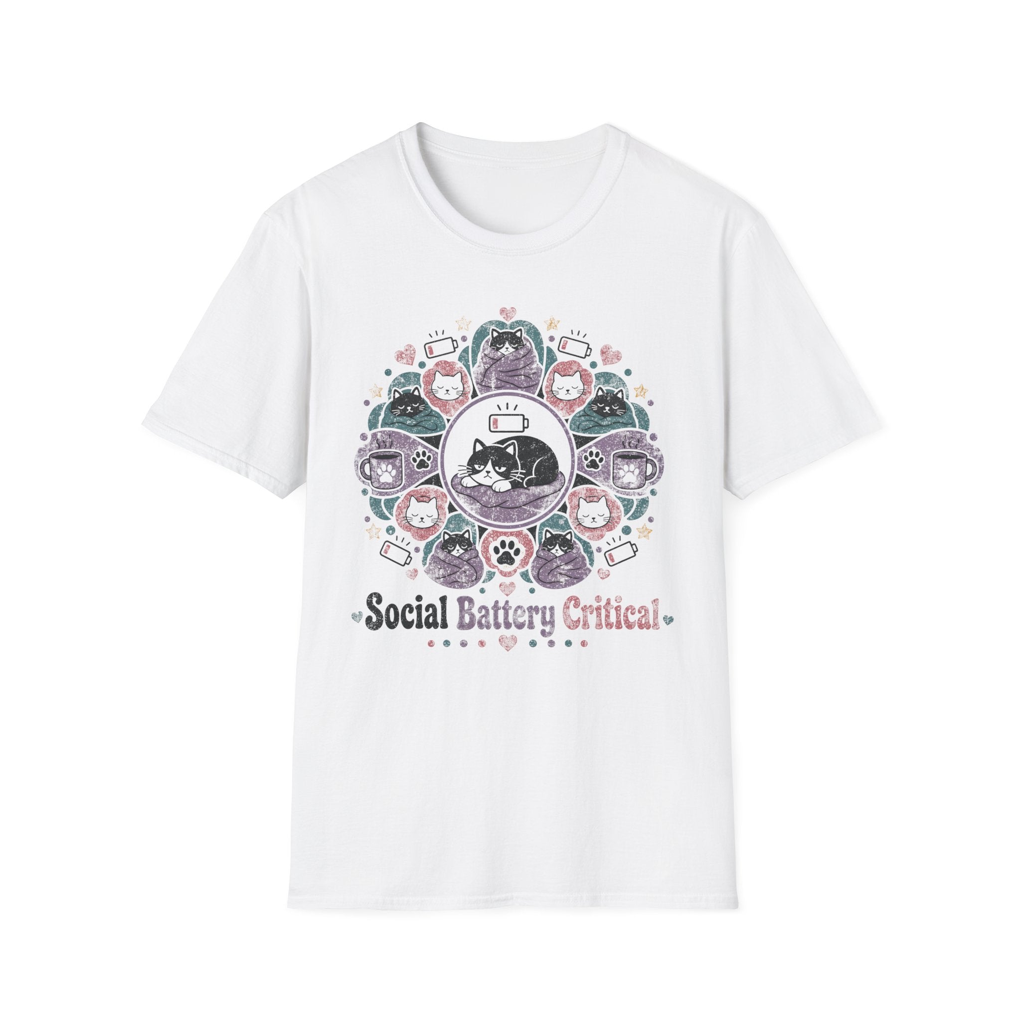 Social Battery Critical T-SHIRT