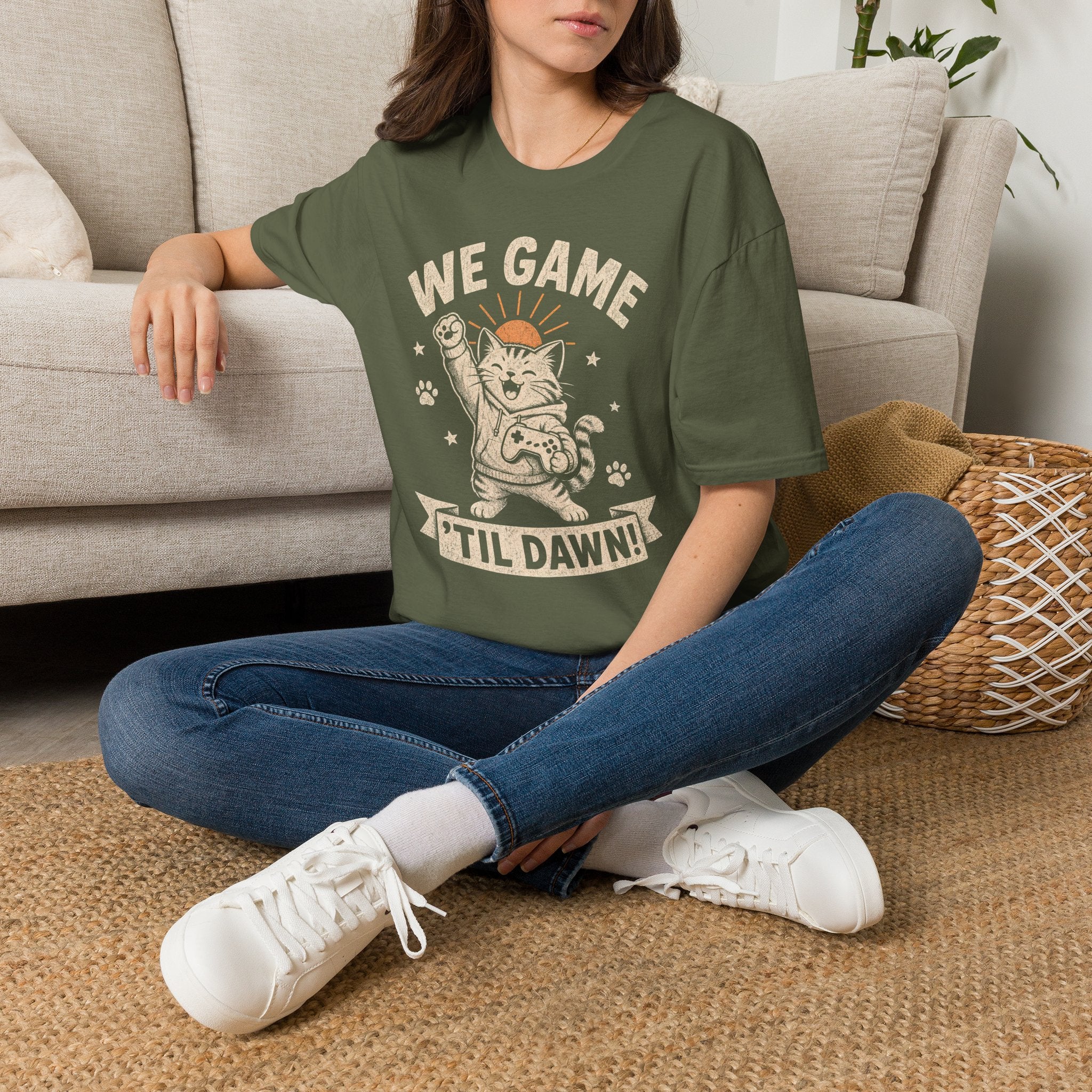 We Game Til Dawn T-SHIRT