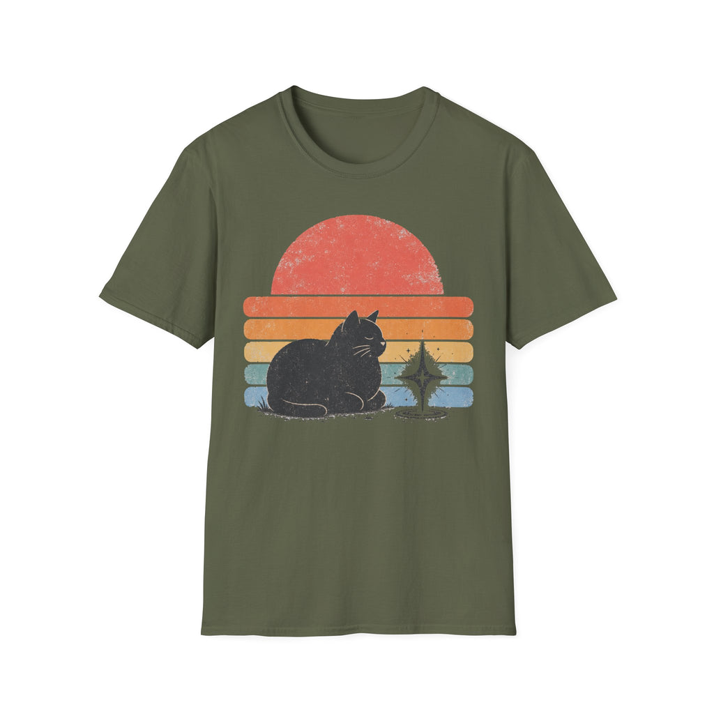 Save Point Sunset Cat T-SHIRT