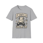 Cozy Gamer Cat Approval Stamp T-SHIRT