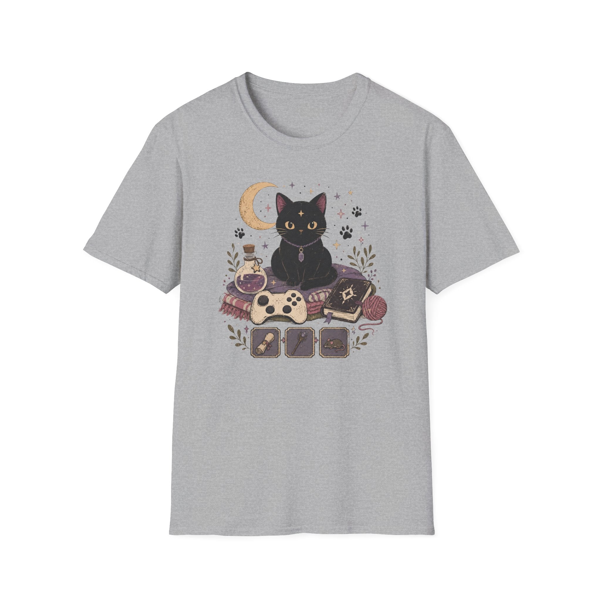 Witchy Gamer Familiar T-shirt