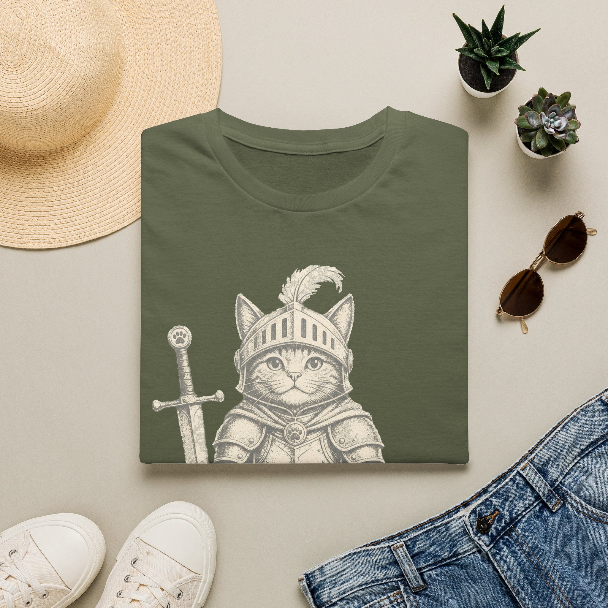 Cat Knight T-SHIRT