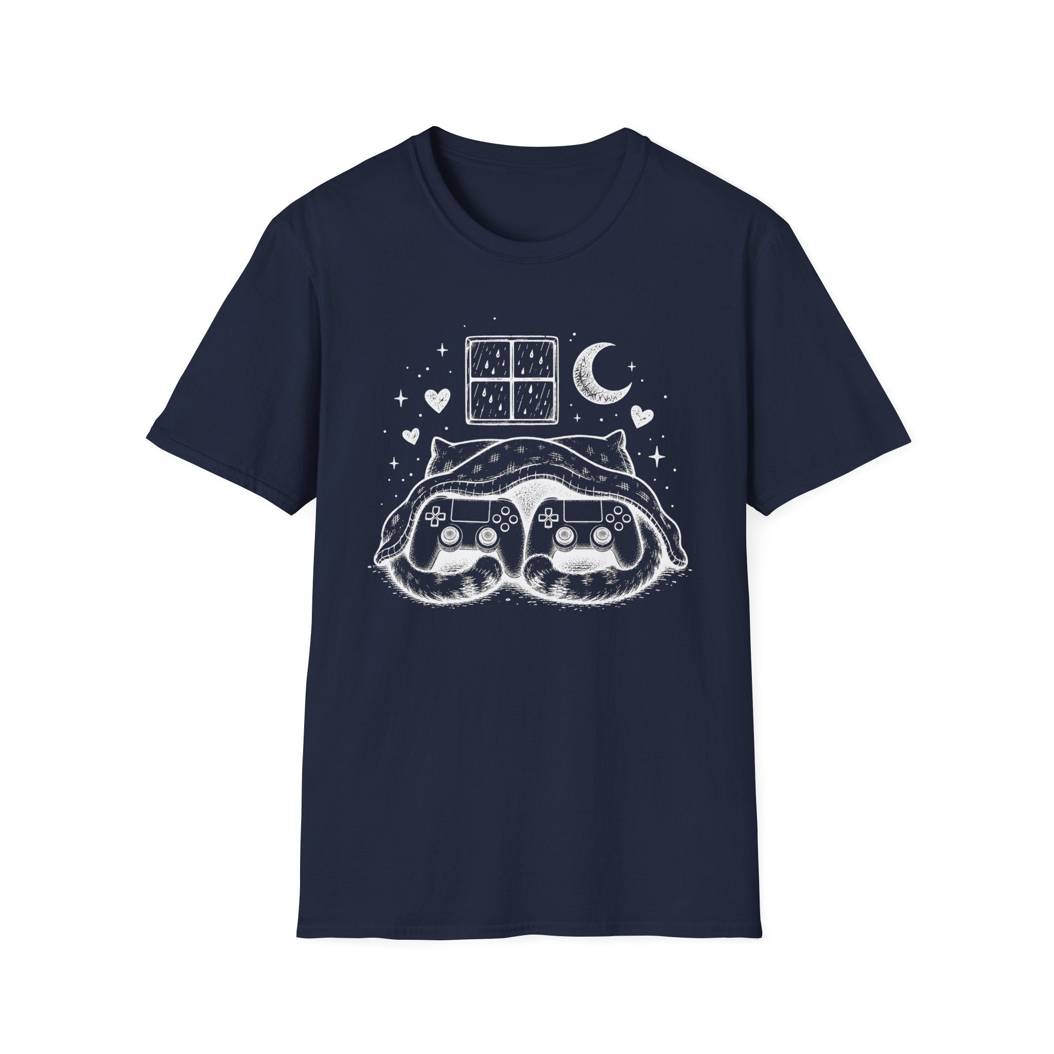 Rainy Night Controller Pair T-shirt