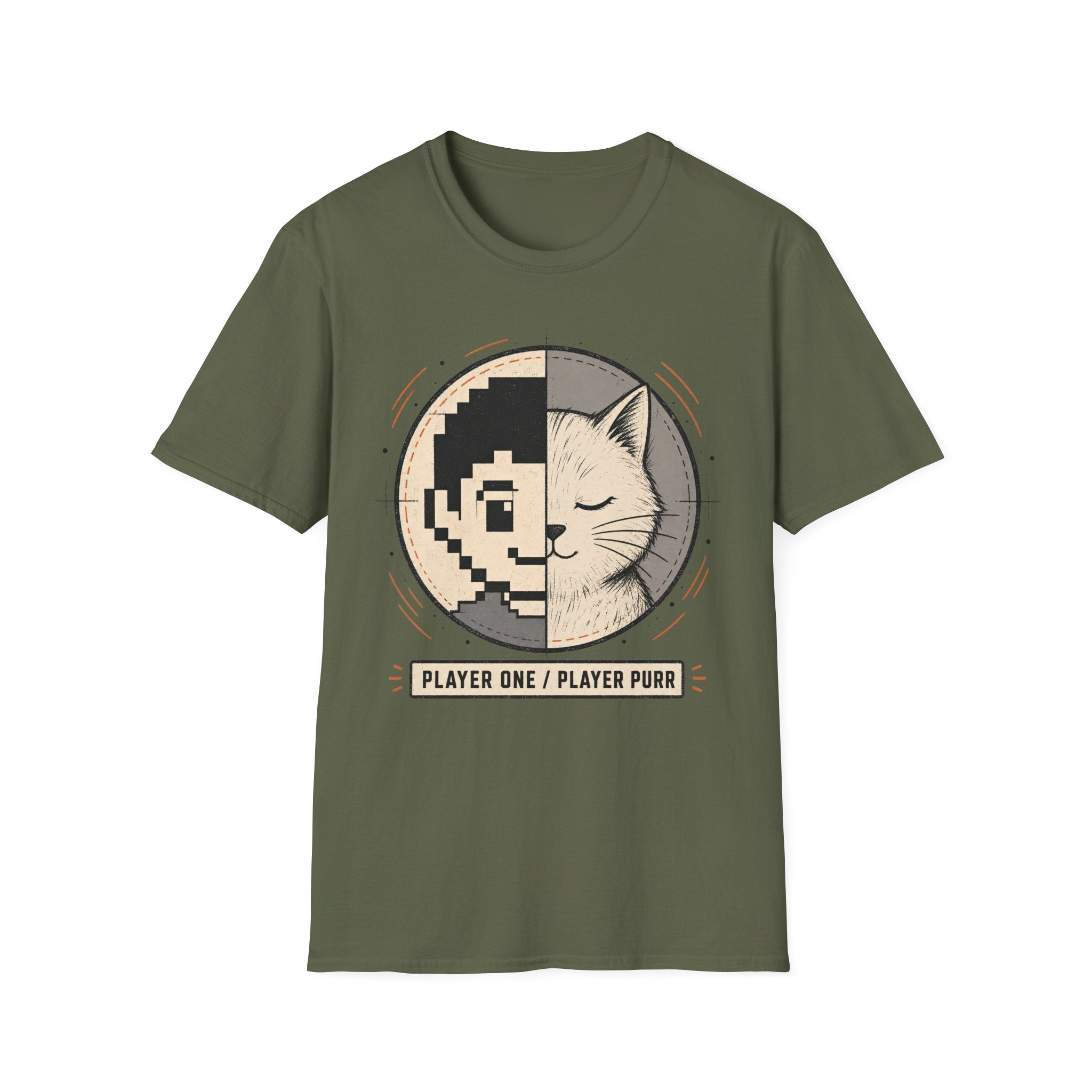 Player One Player Purr T-SHIRT