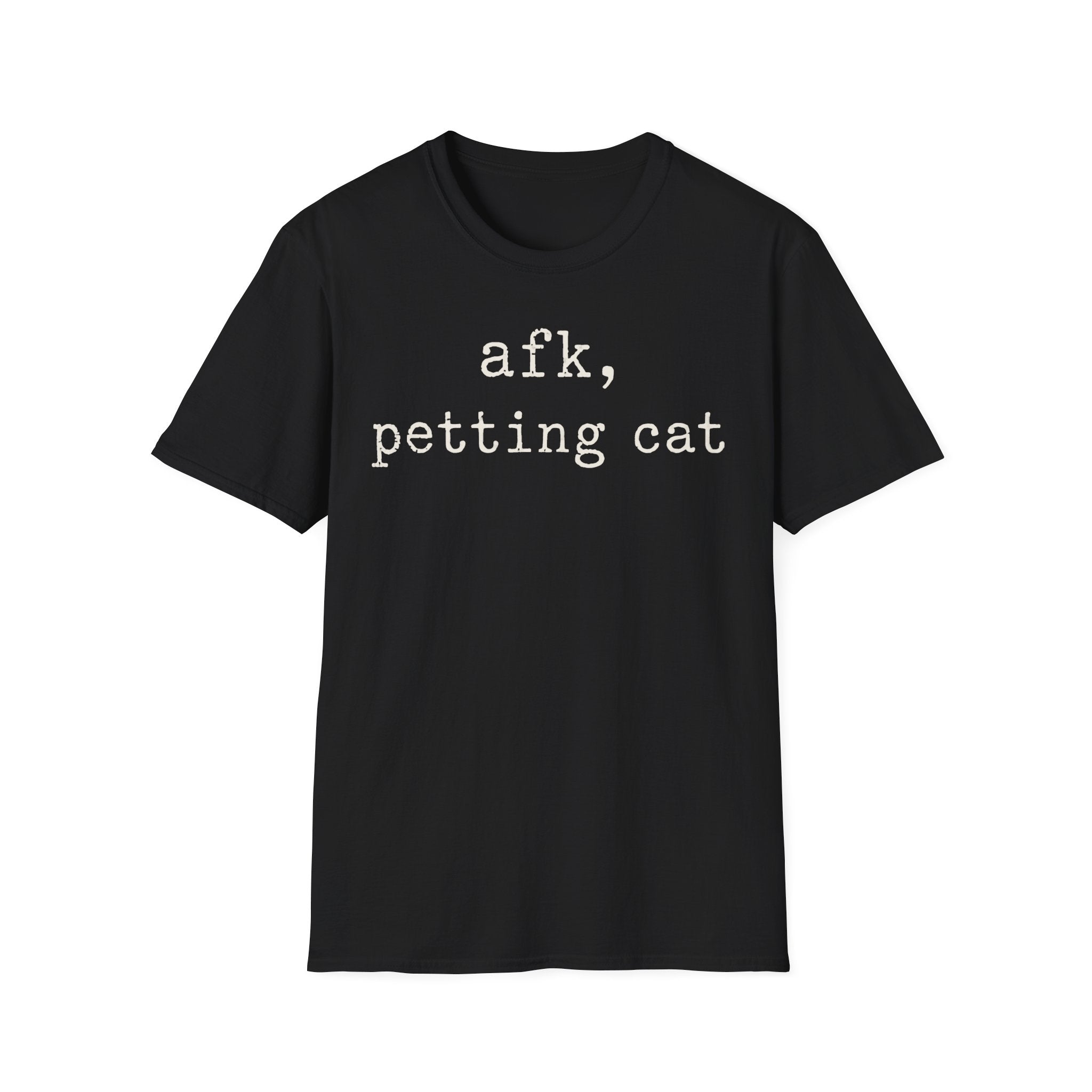 AFK Petting Cat T-SHIRT