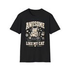 Cozy Gamer Cat Approval Stamp T-SHIRT