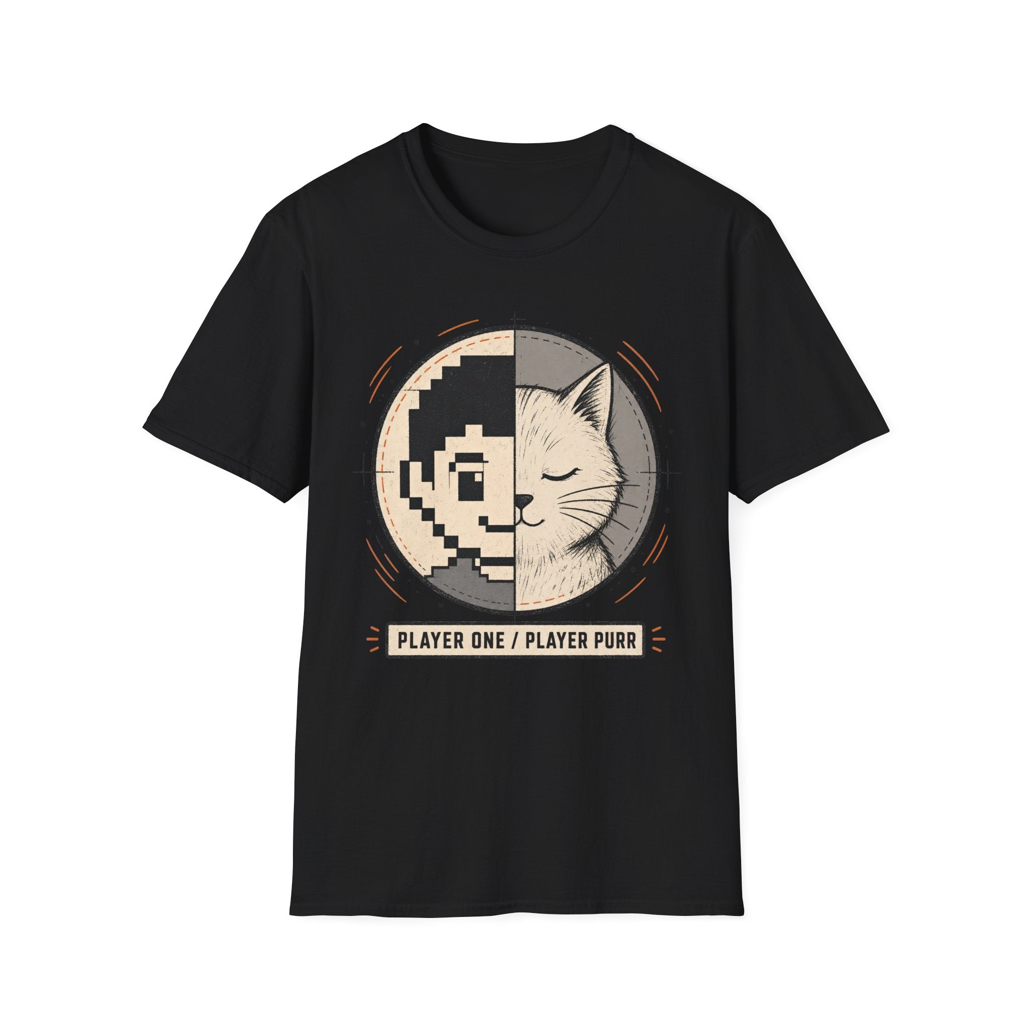 Player One Player Purr T-SHIRT
