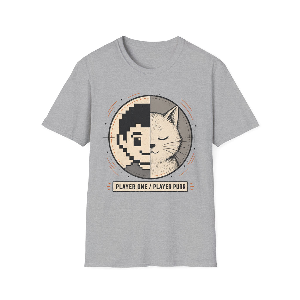 Player One Player Purr T-SHIRT
