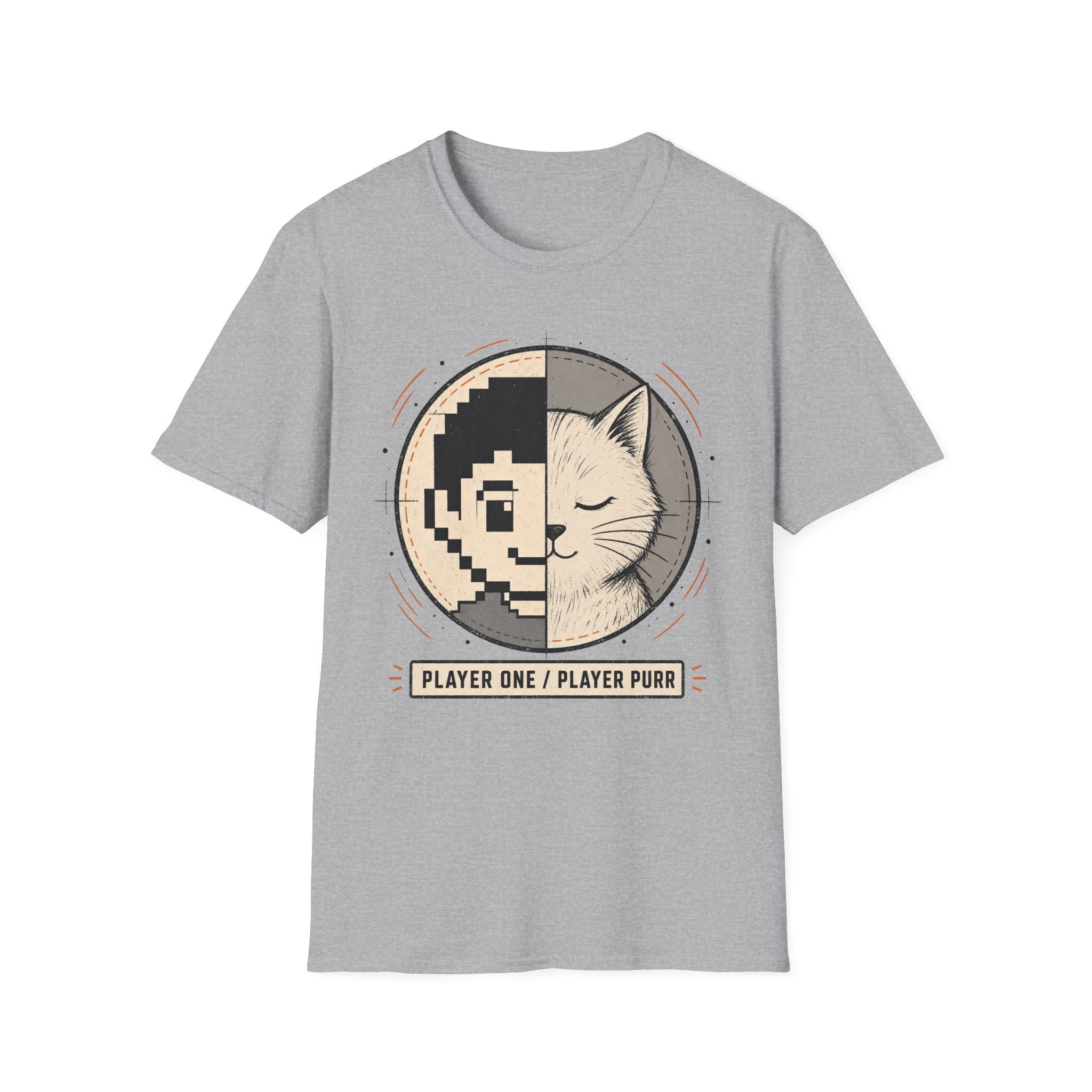 Player One Player Purr T-SHIRT