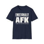 Emotionally AFK - Pet Cat To Continue T-shirt