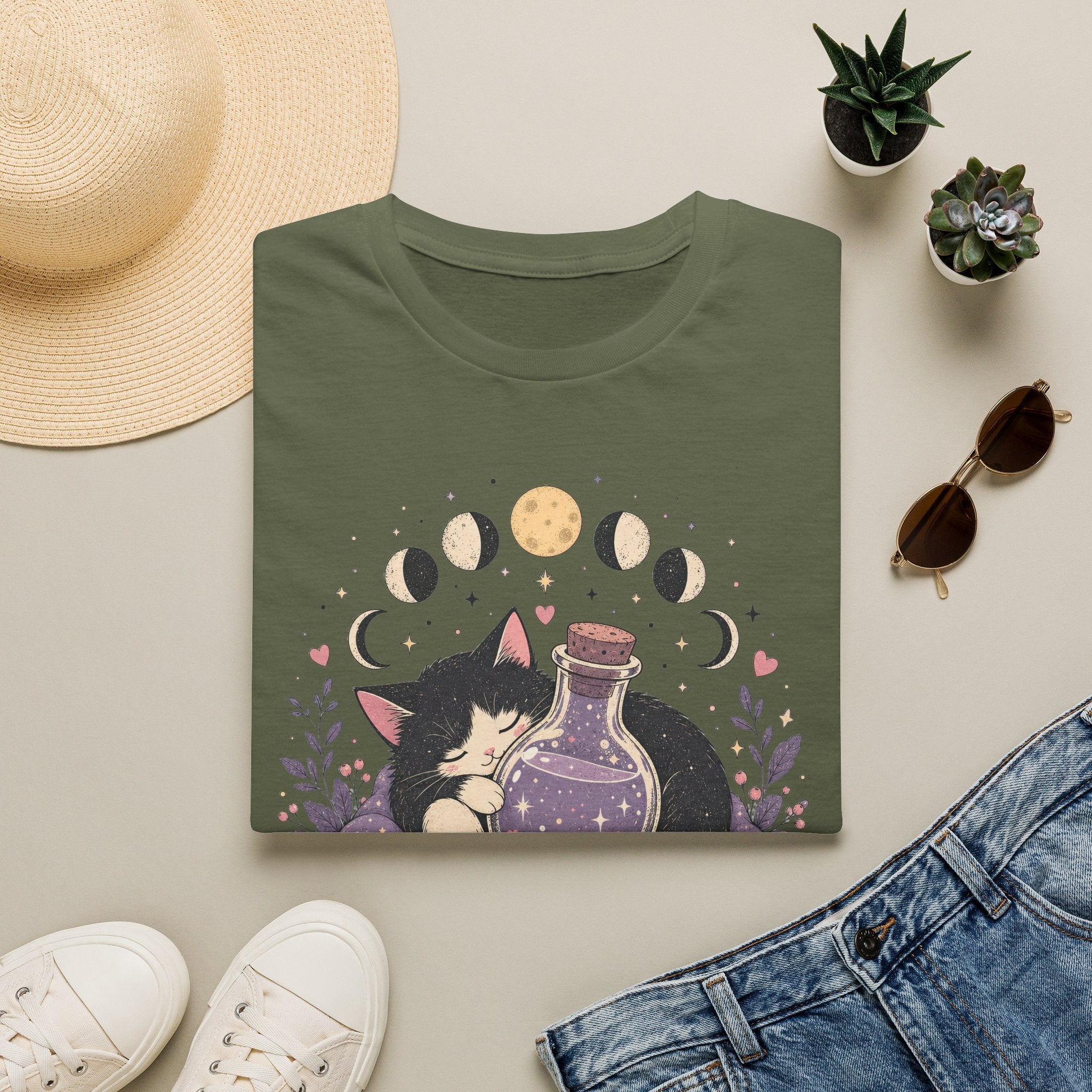 Potion Nap Cat T-SHIRT